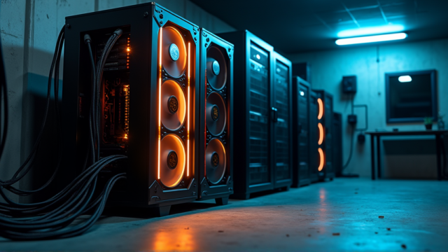 Mining im Keller: So baust du dir ein leises Rig unter 40 dB